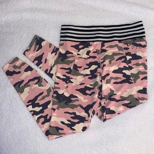 VICTORIA’S SECRET PINK RARE CAMO LEGGINGS PANTS